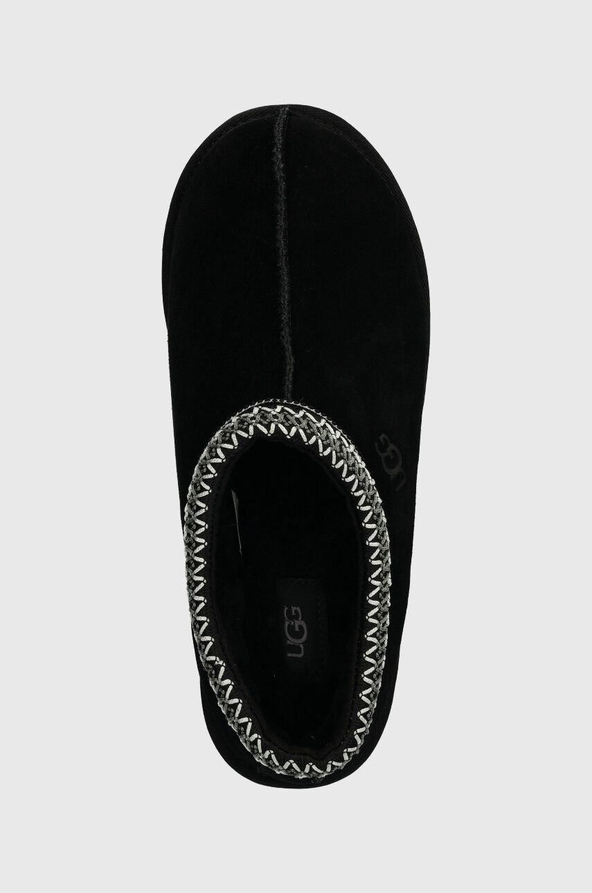 Замшеві тапочки UGG Tasman колір чорний 5950 2
