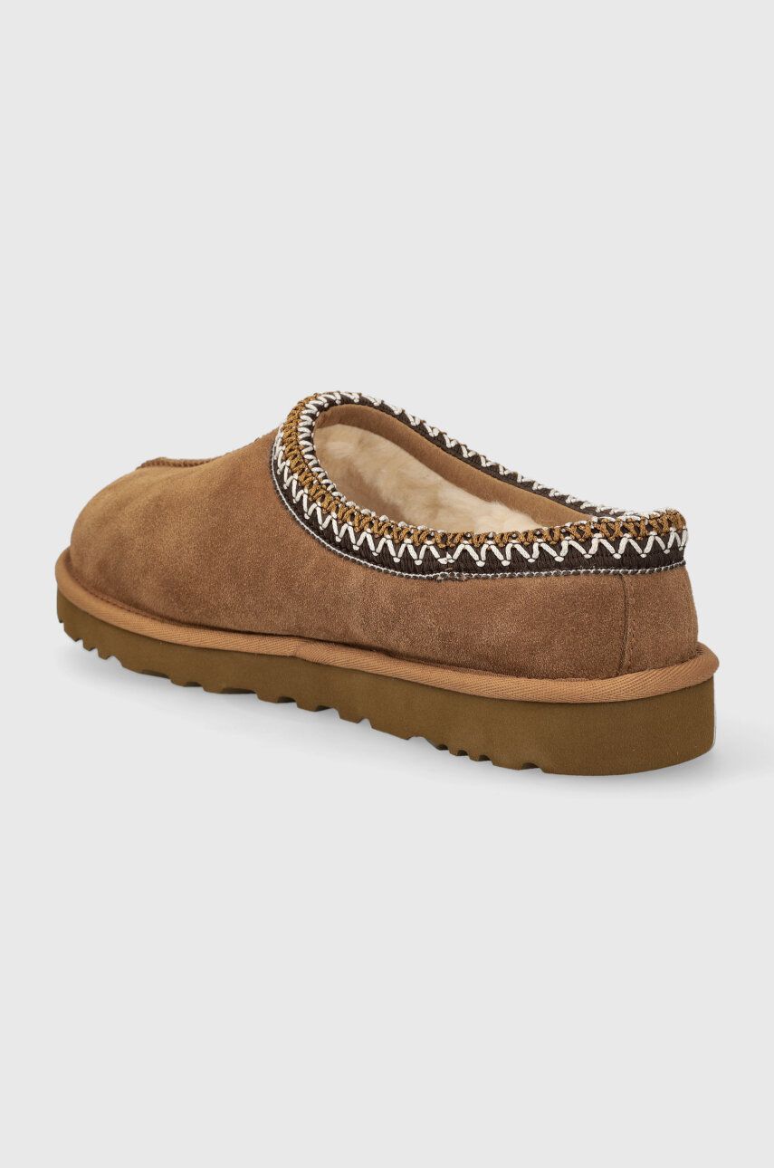 Замшеві тапочки UGG Tasman колір коричневий 5950 1
