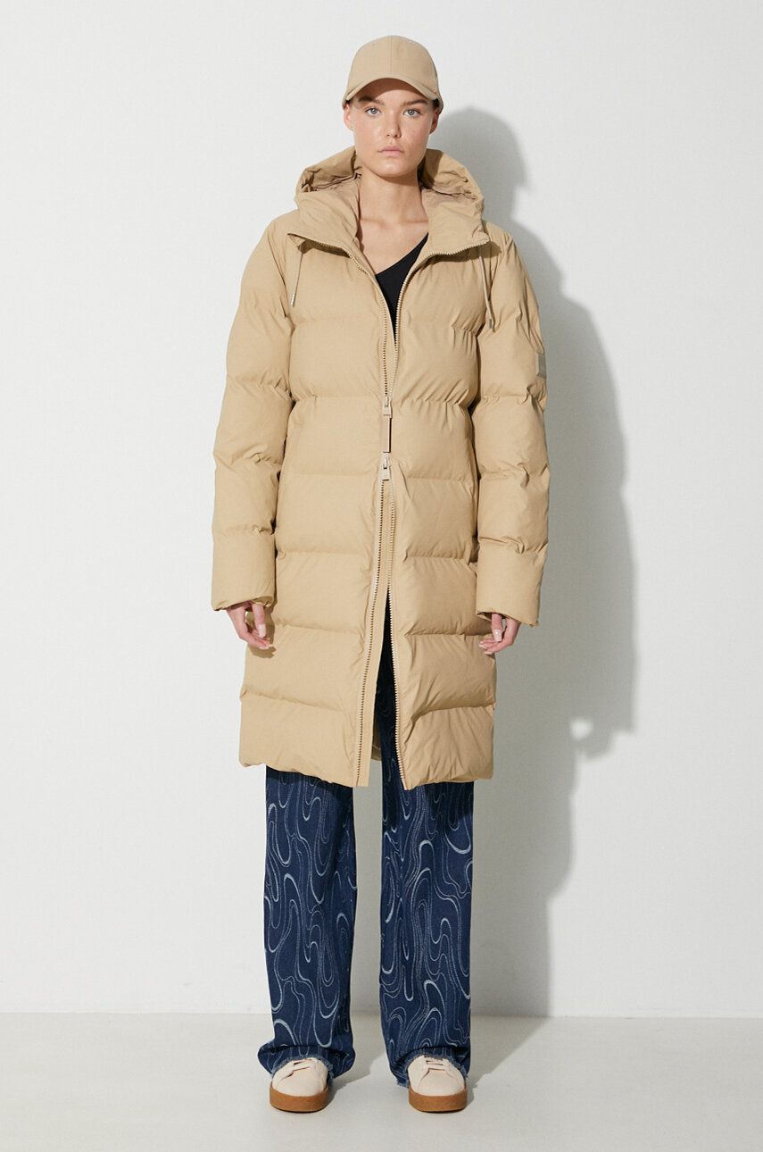 Куртка 15130 Jackets колір бежевий зимова 1