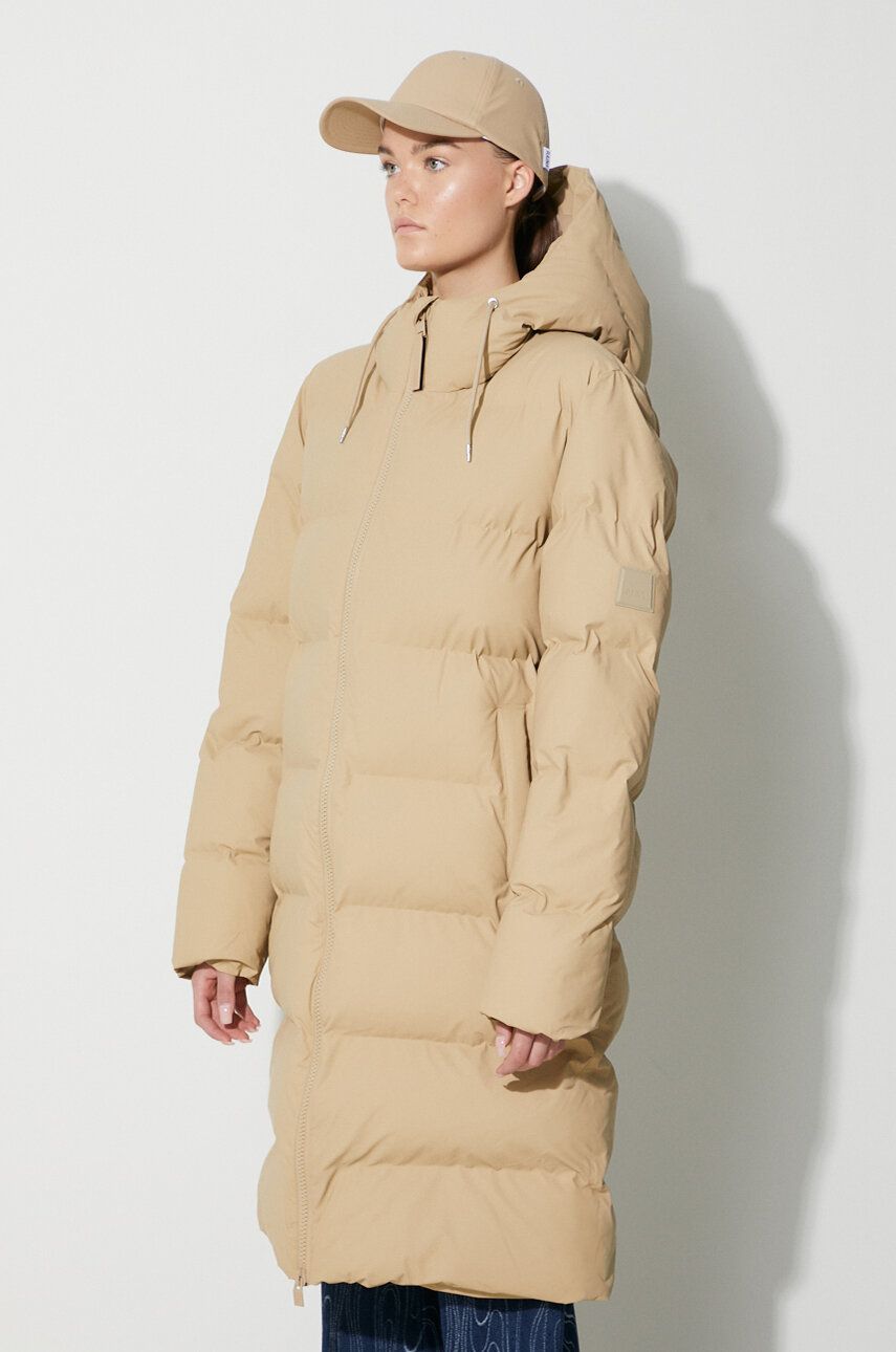 Куртка 15130 Jackets колір бежевий зимова 5