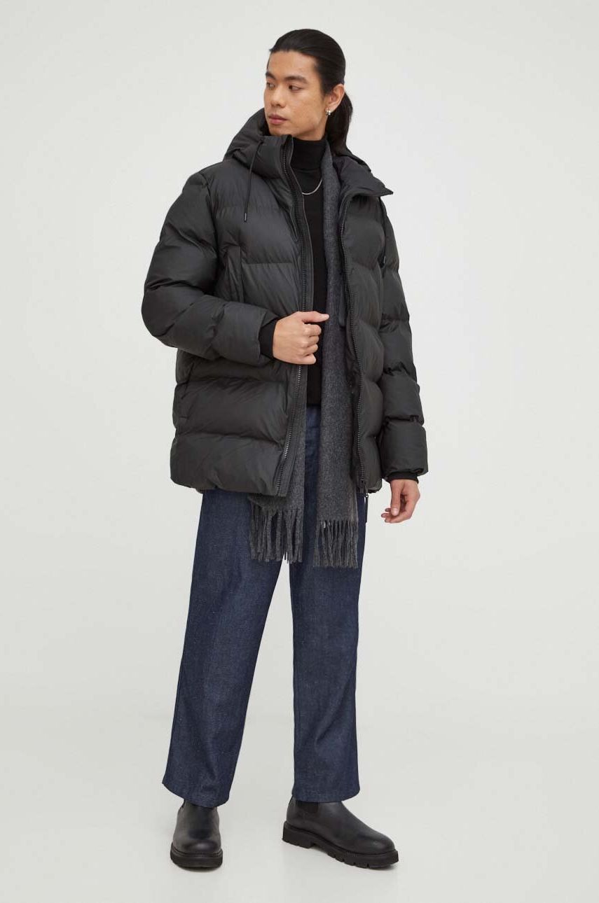 Куртка 15190 Jackets колір чорний зимова 0