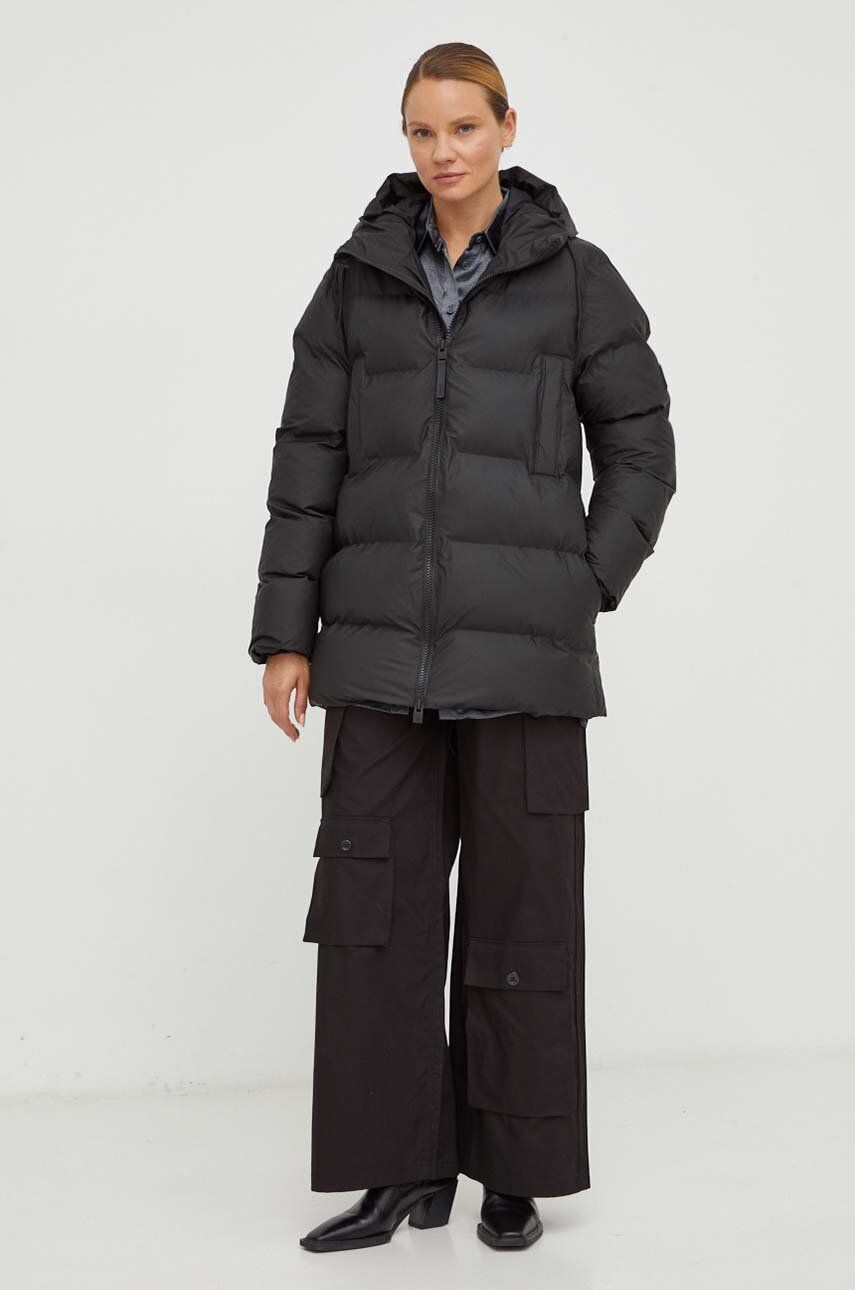 Куртка 15190 Jackets колір чорний зимова 1