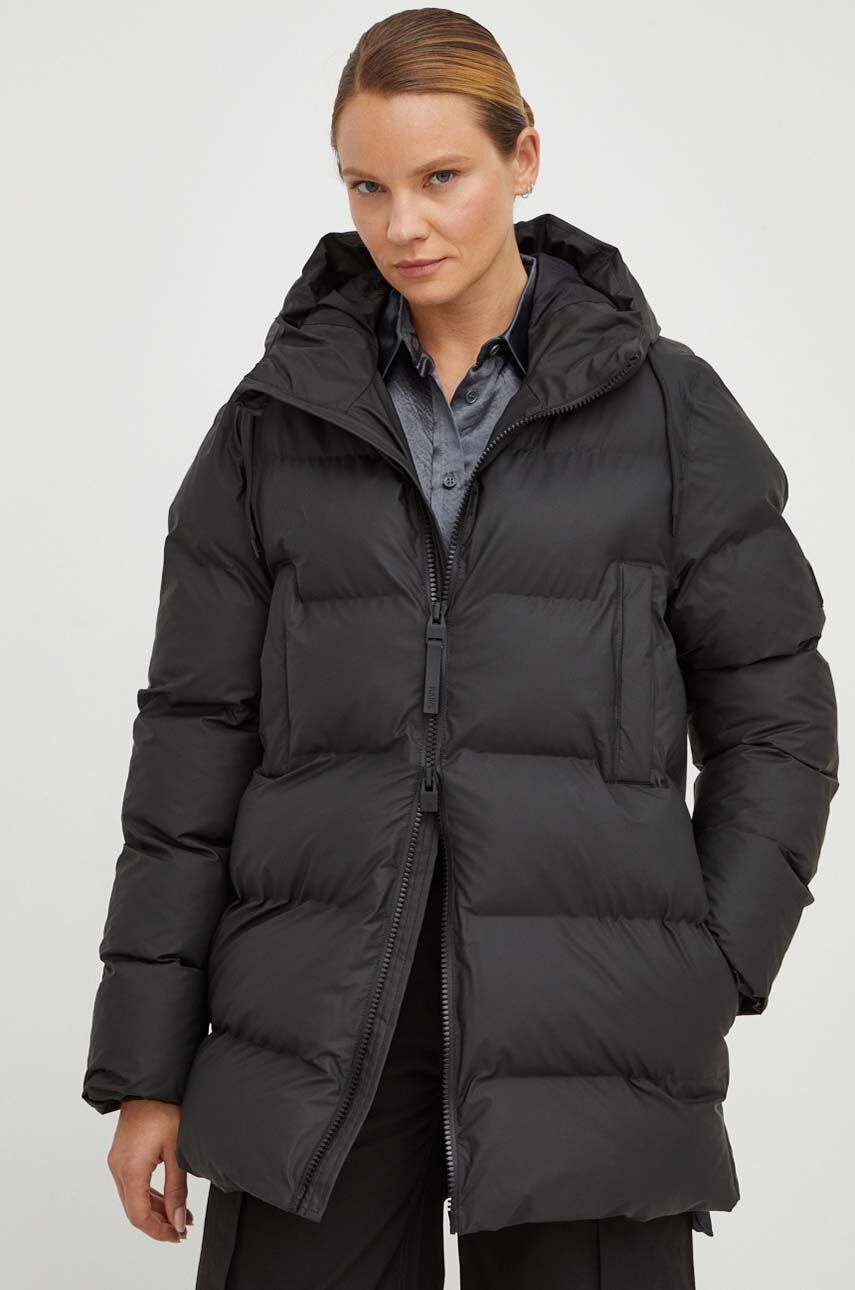 Куртка 15190 Jackets колір чорний зимова 7