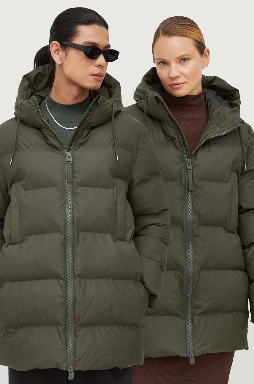 Куртка 15190 Jackets колір зелений зимова 11
