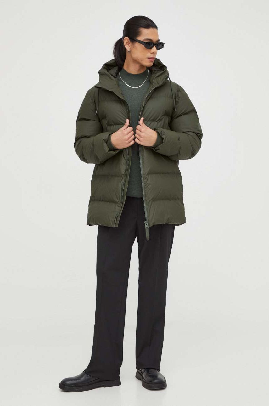 Куртка 15190 Jackets колір зелений зимова 0