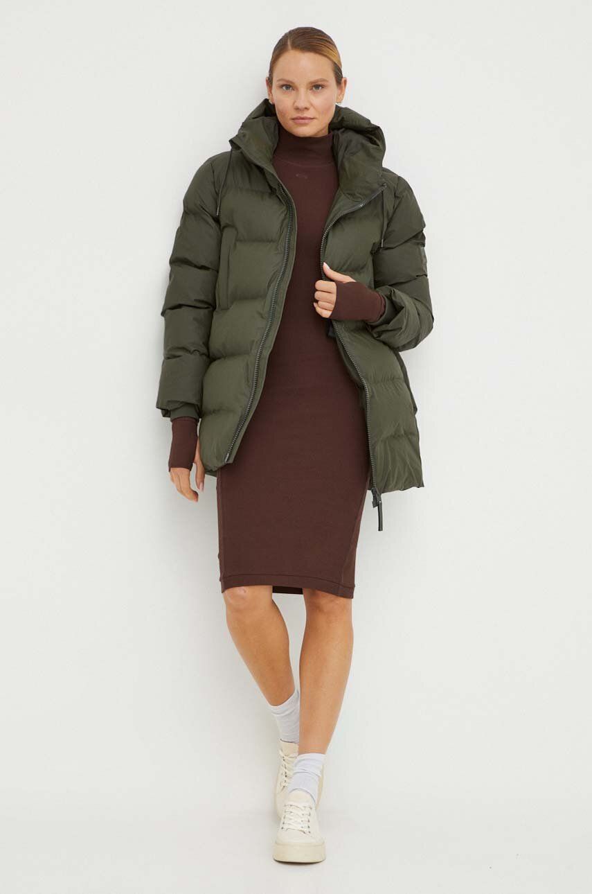 Куртка 15190 Jackets колір зелений зимова 1