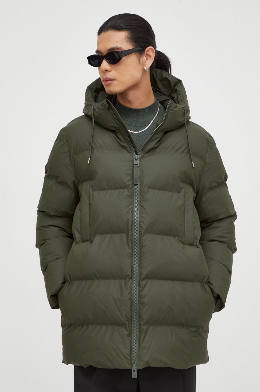 Куртка 15190 Jackets колір зелений зимова 2