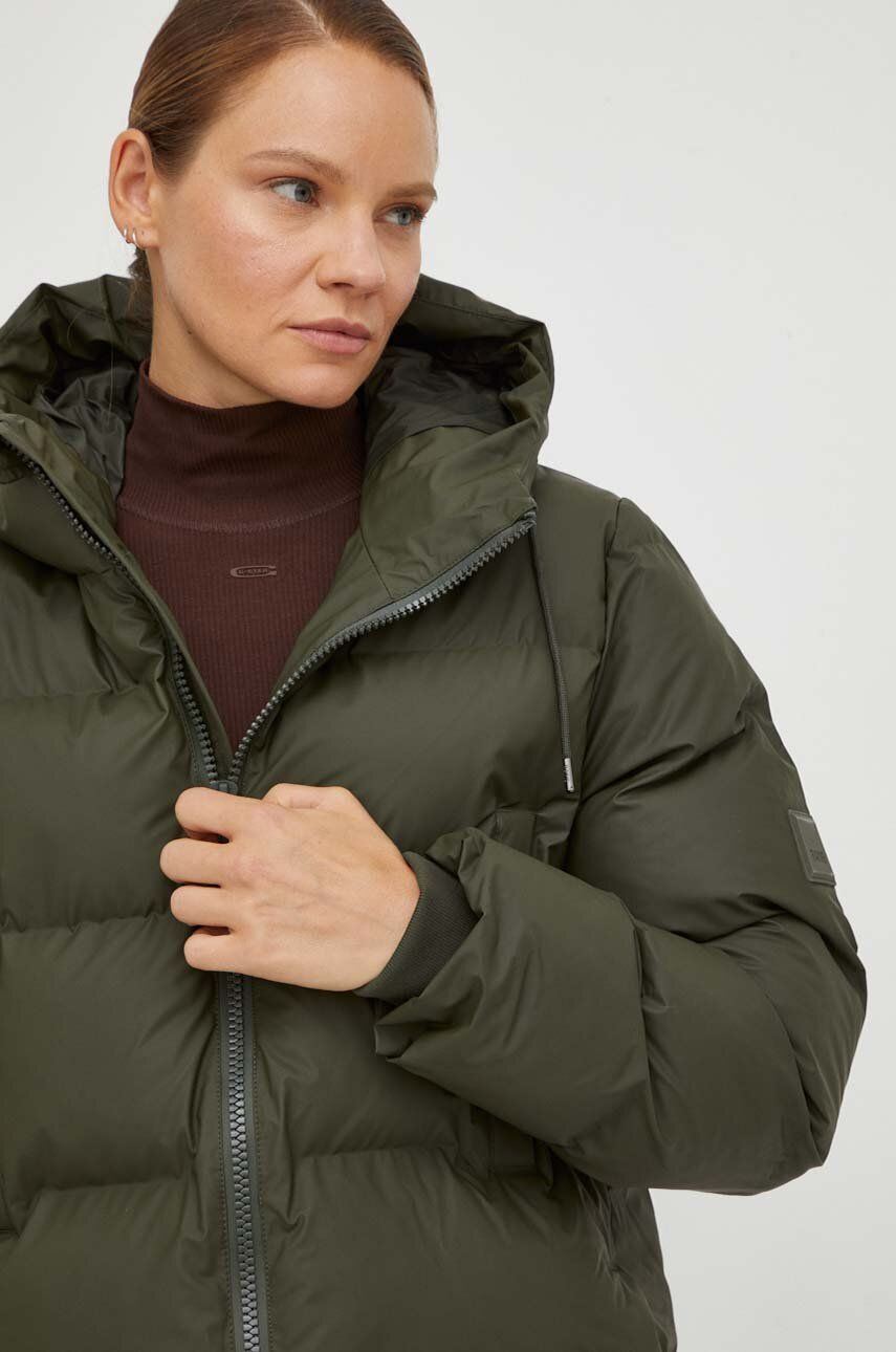 Куртка 15190 Jackets колір зелений зимова 7