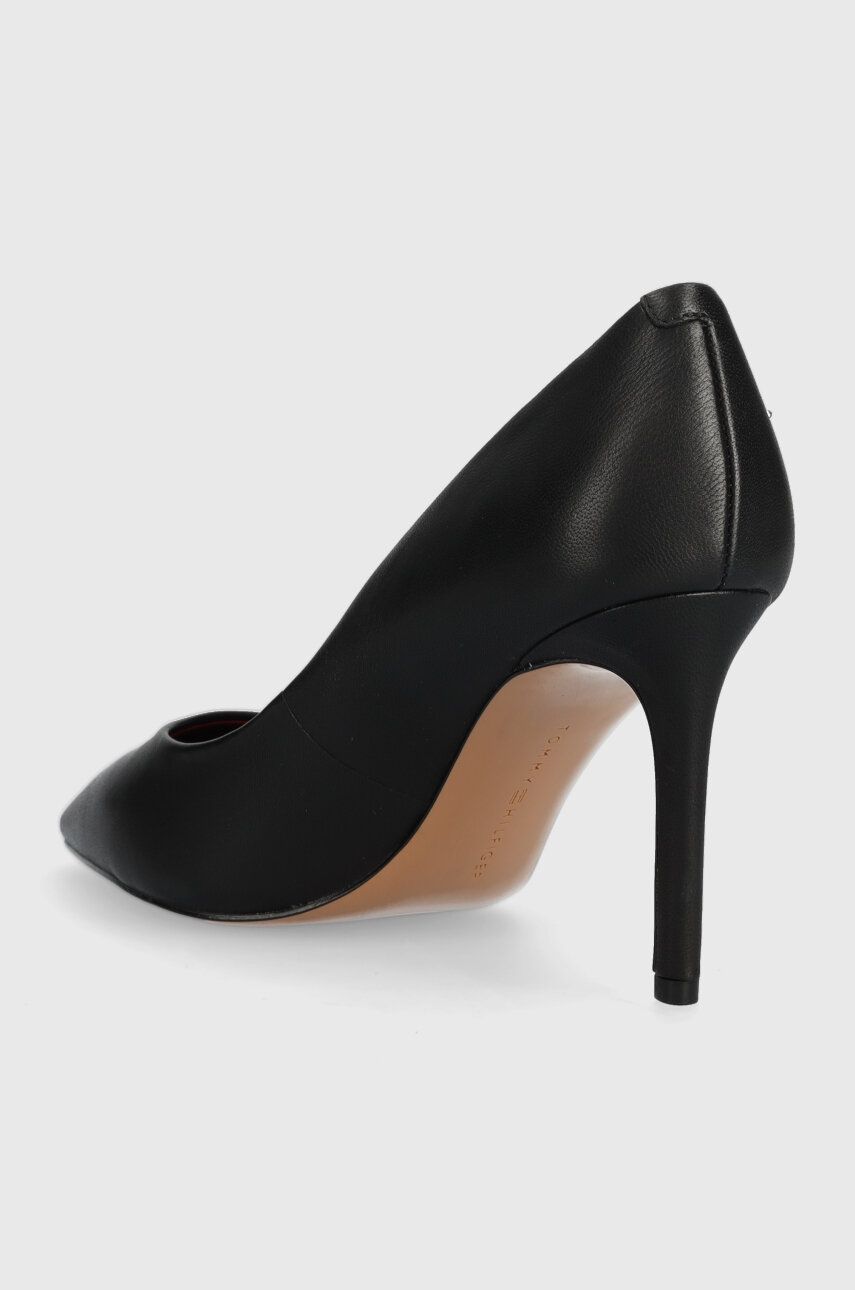 Шкіряні туфлі ESSENTIAL POINTED PUMP колір чорний FW0FW07533 1