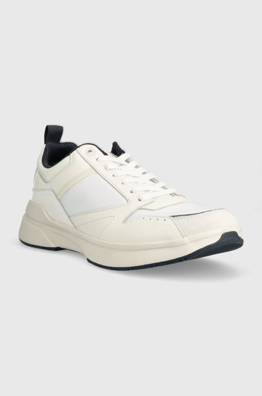 Кросівки LOW TOP LACE UP MIX колір бежевий HM0HM01044 0