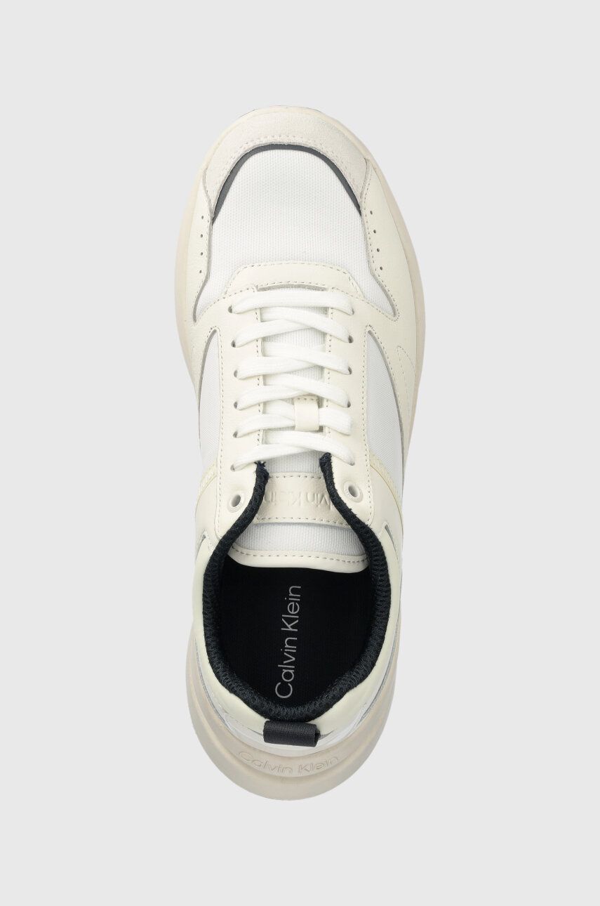 Кросівки LOW TOP LACE UP MIX колір бежевий HM0HM01044 2