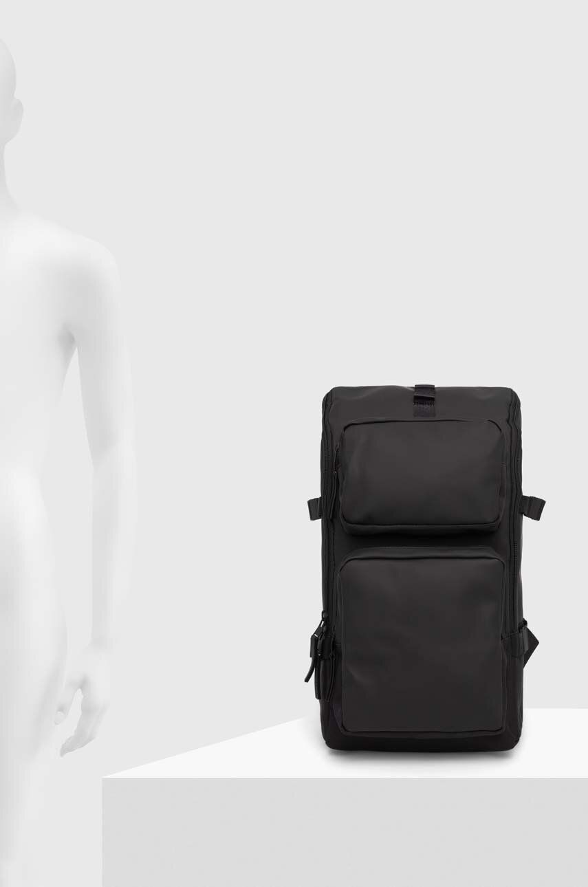 Рюкзак 14330 Backpacks колір чорний великий однотонний 4