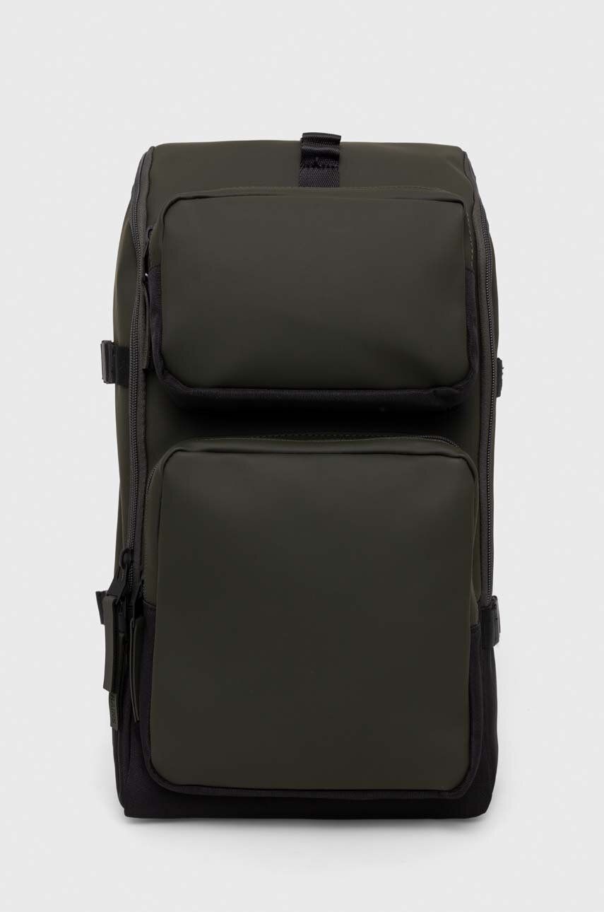 Рюкзак 14330 Backpacks колір зелений великий однотонний 6
