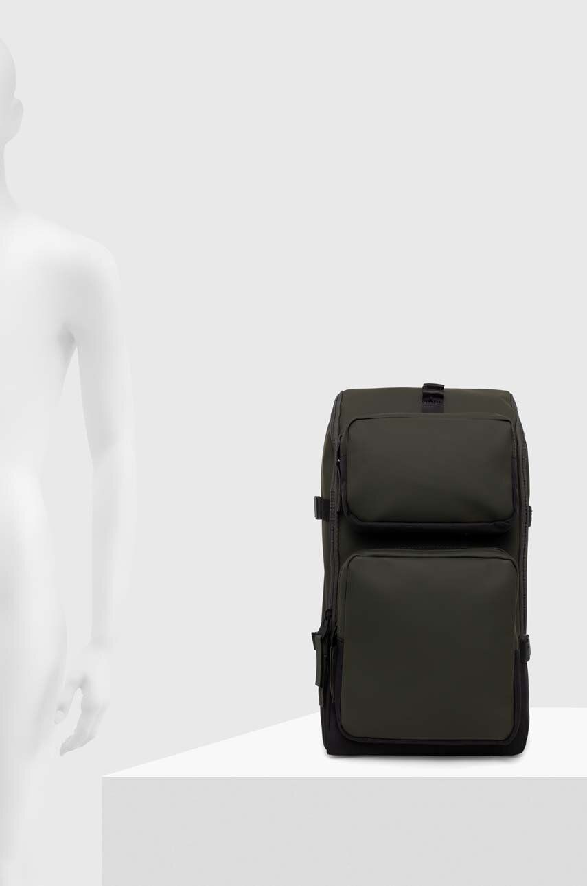 Рюкзак 14330 Backpacks колір зелений великий однотонний 5