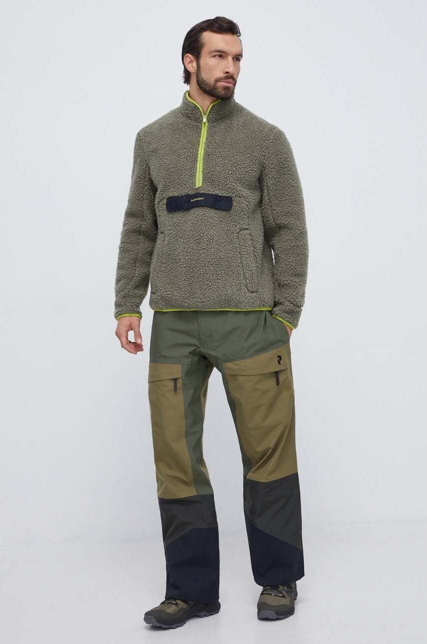 Лижні штани Gravity Gore-Tex колір зелений 0