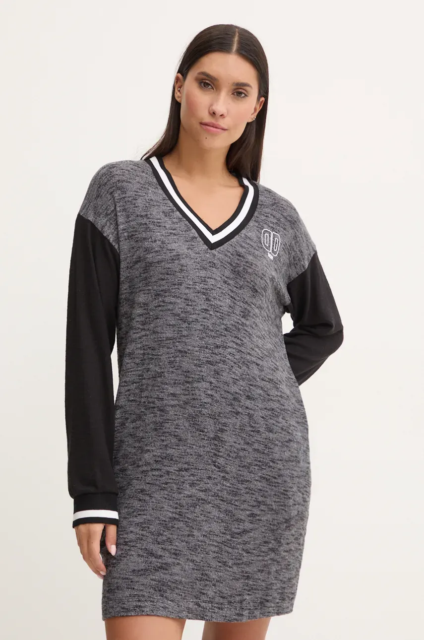 Нічна сорочка Dkny жіноча колір сірий YI30020 4