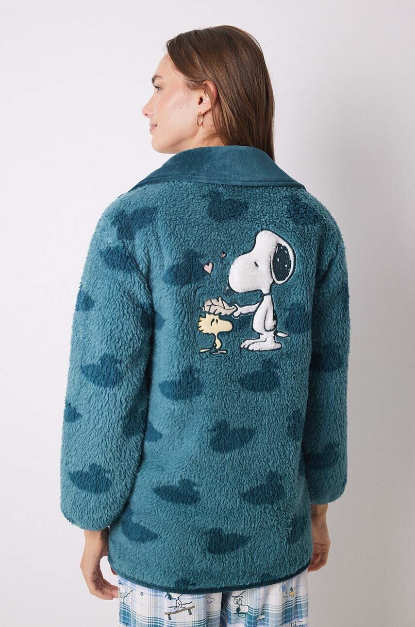 Халат Snoopy колір зелений 4418913 0