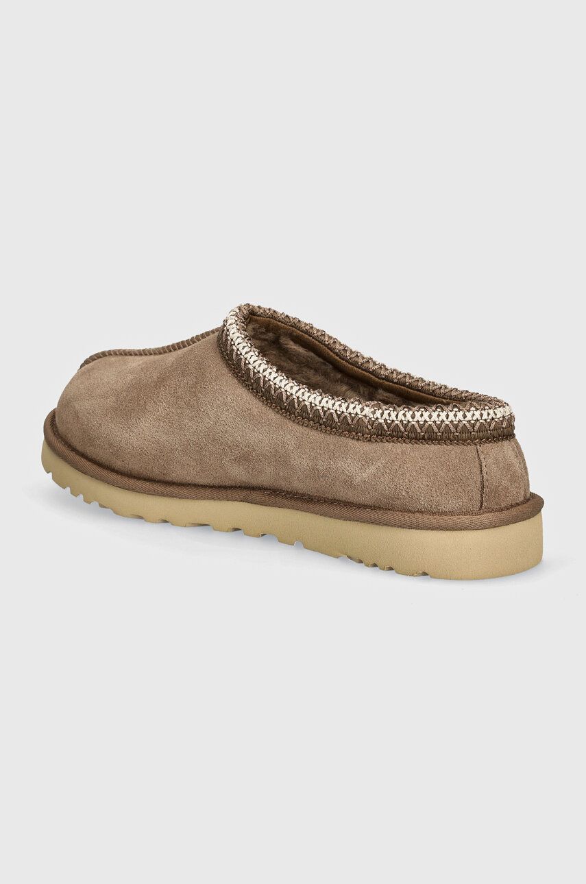 Замшеві тапочки UGG Tasman колір бежевий 5950-CRBO 1