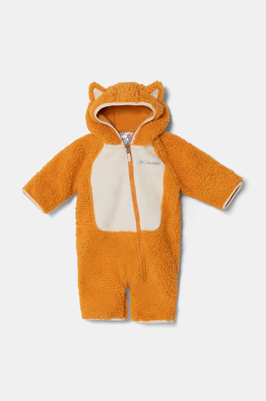 Комбінезон для немовлят Foxy Baby Sherpa Bunting колір помаранчевий 1863981 2