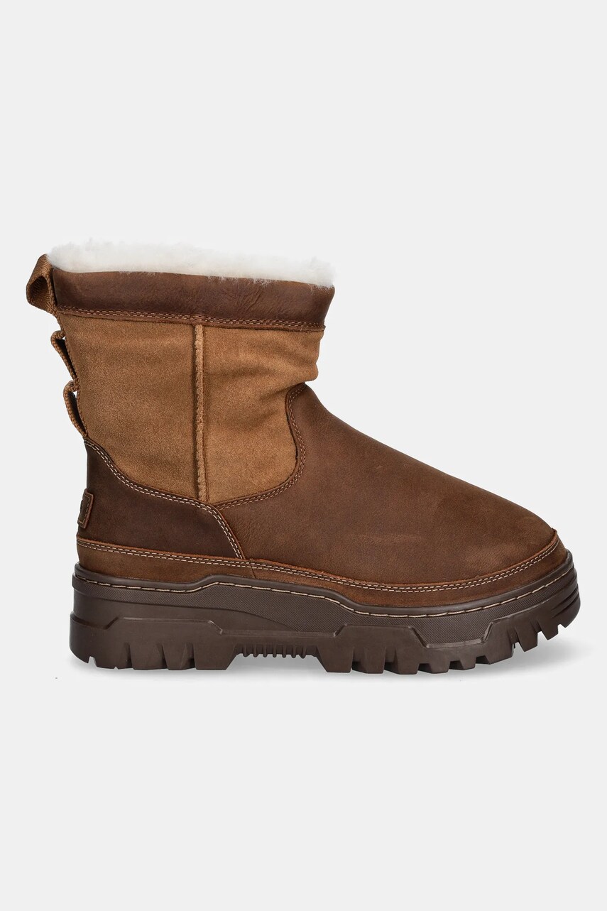 Замшеві чоботи UGG Heritage Pull On Trailgazer колір коричневий 1158213-CHE 0