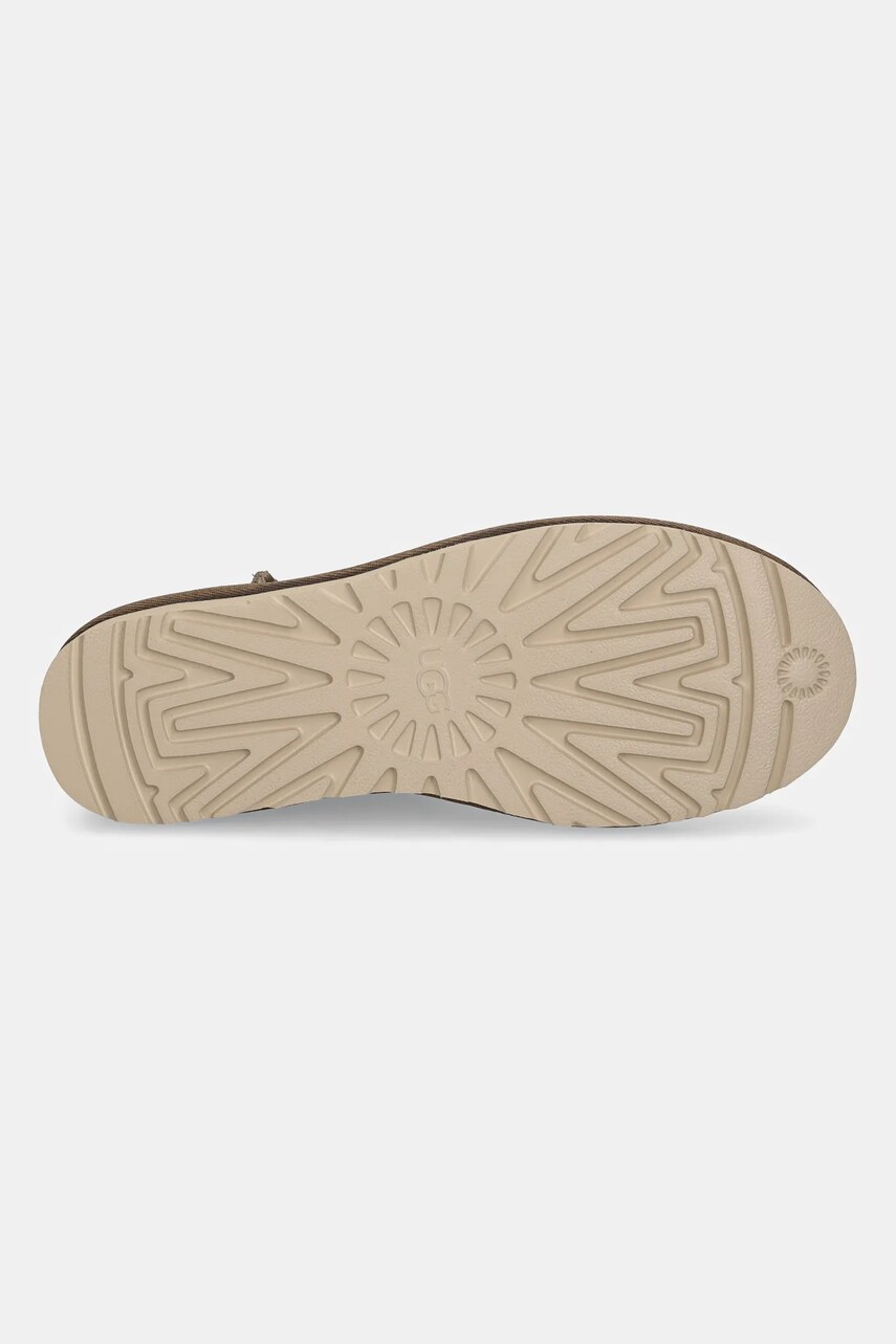 Замшеві чоботи UGG Classic Mini колір коричневий 1002072-HCK 3