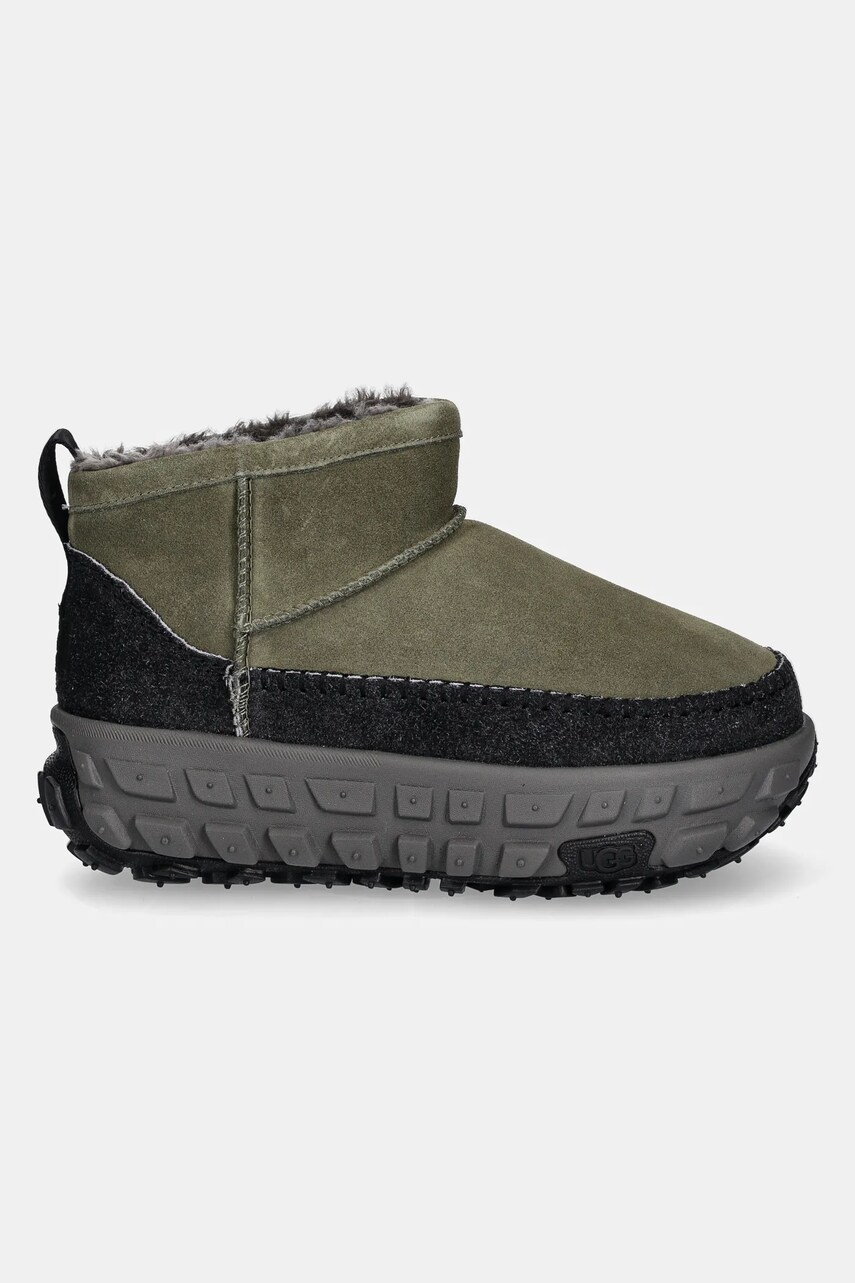 Замшеві чоботи UGG Venture Daze Ultra Mini колір зелений 1158200-BLVC 0
