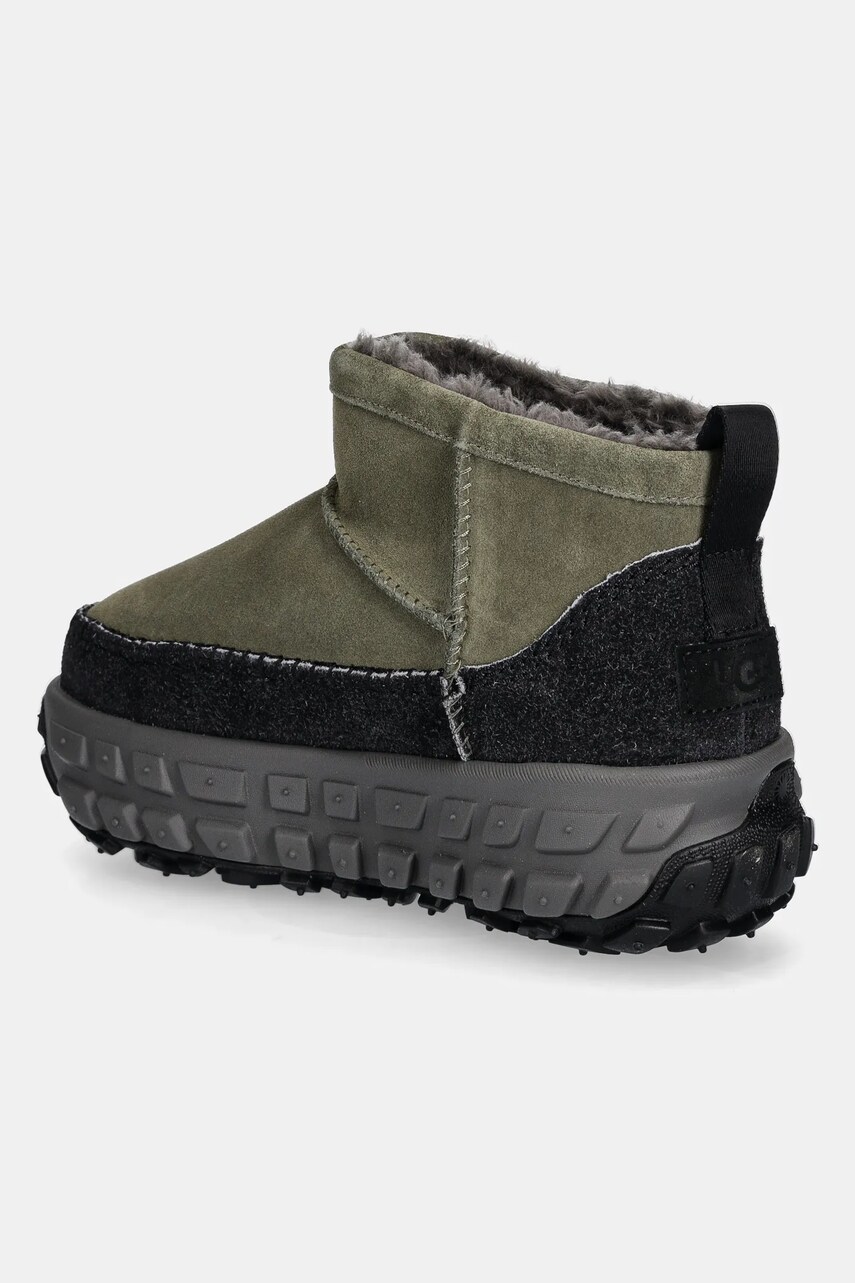 Замшеві чоботи UGG Venture Daze Ultra Mini колір зелений 1158200-BLVC 1