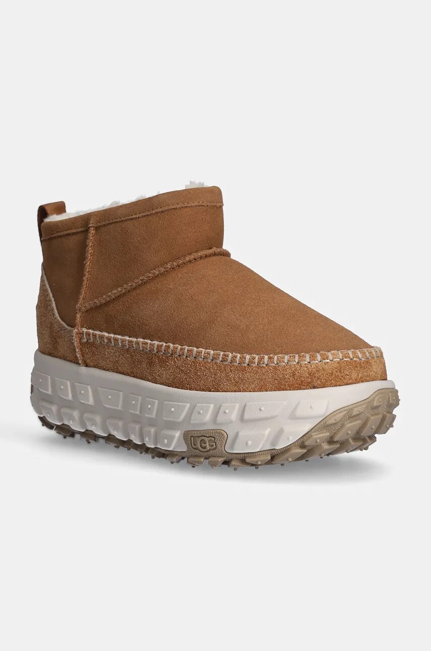 Замшеві чоботи UGG Venture Daze Ultra Mini колір коричневий 1158200-CTC 4