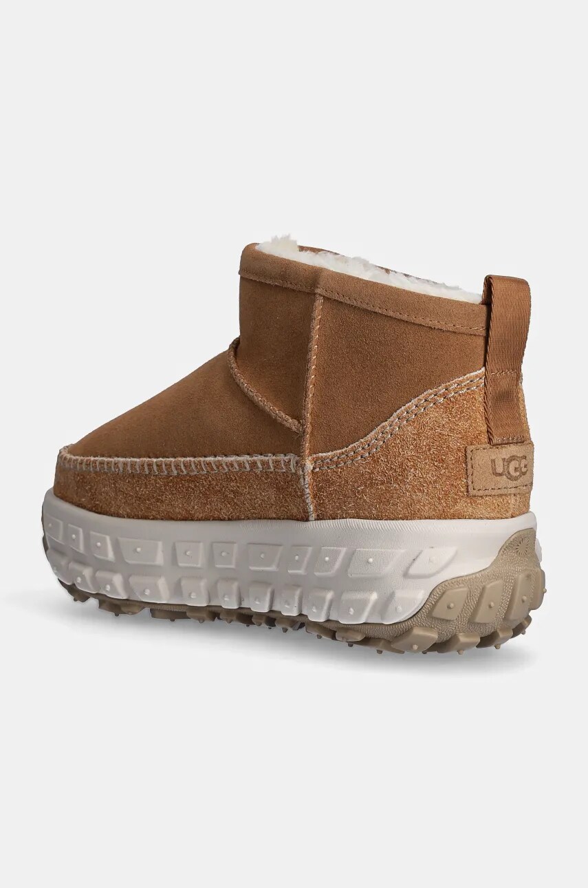 Замшеві чоботи UGG Venture Daze Ultra Mini колір коричневий 1158200-CTC 1