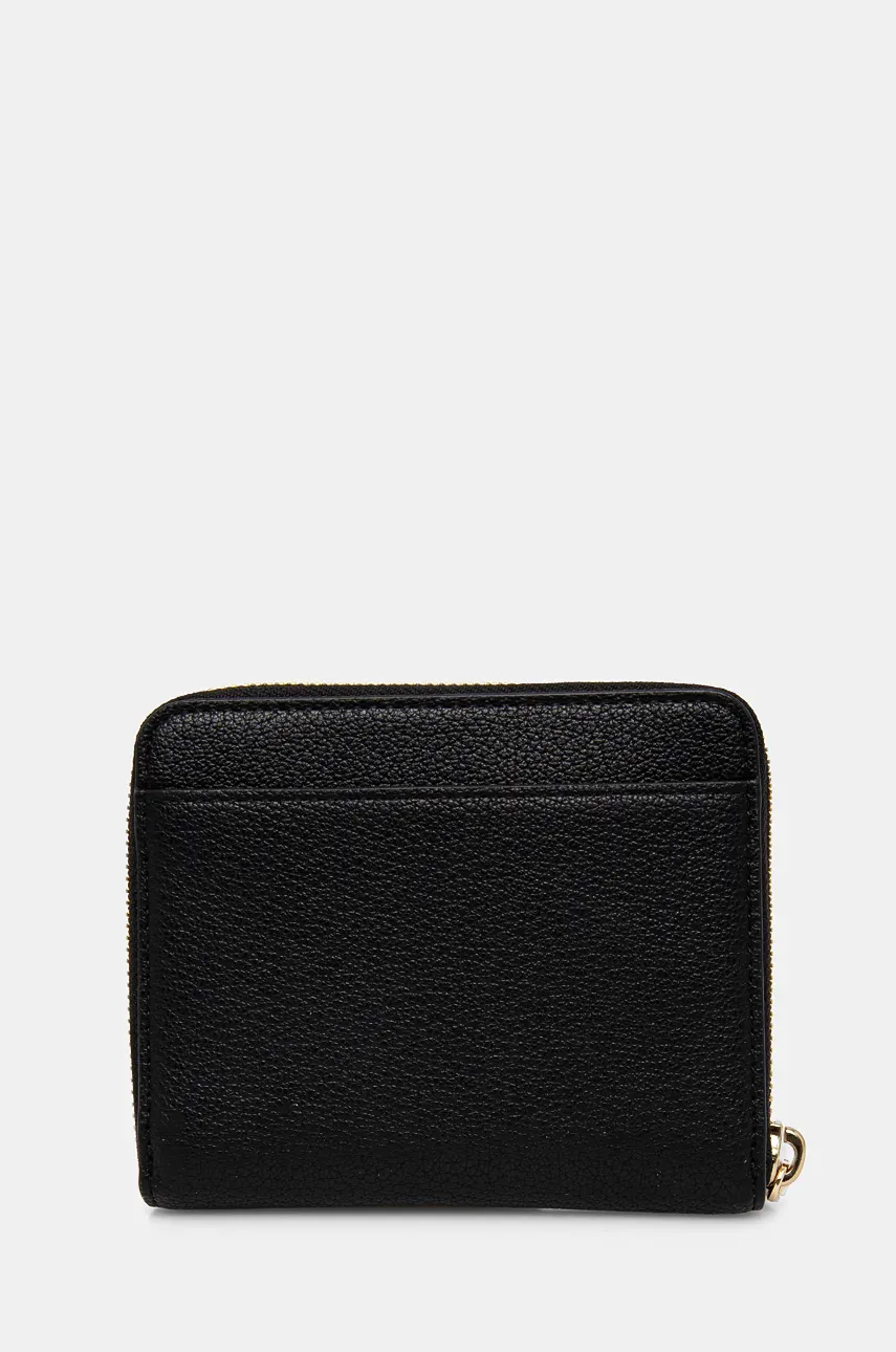 Шкіряний гаманець Dkny жіночий колір чорний R43ZKF83 0