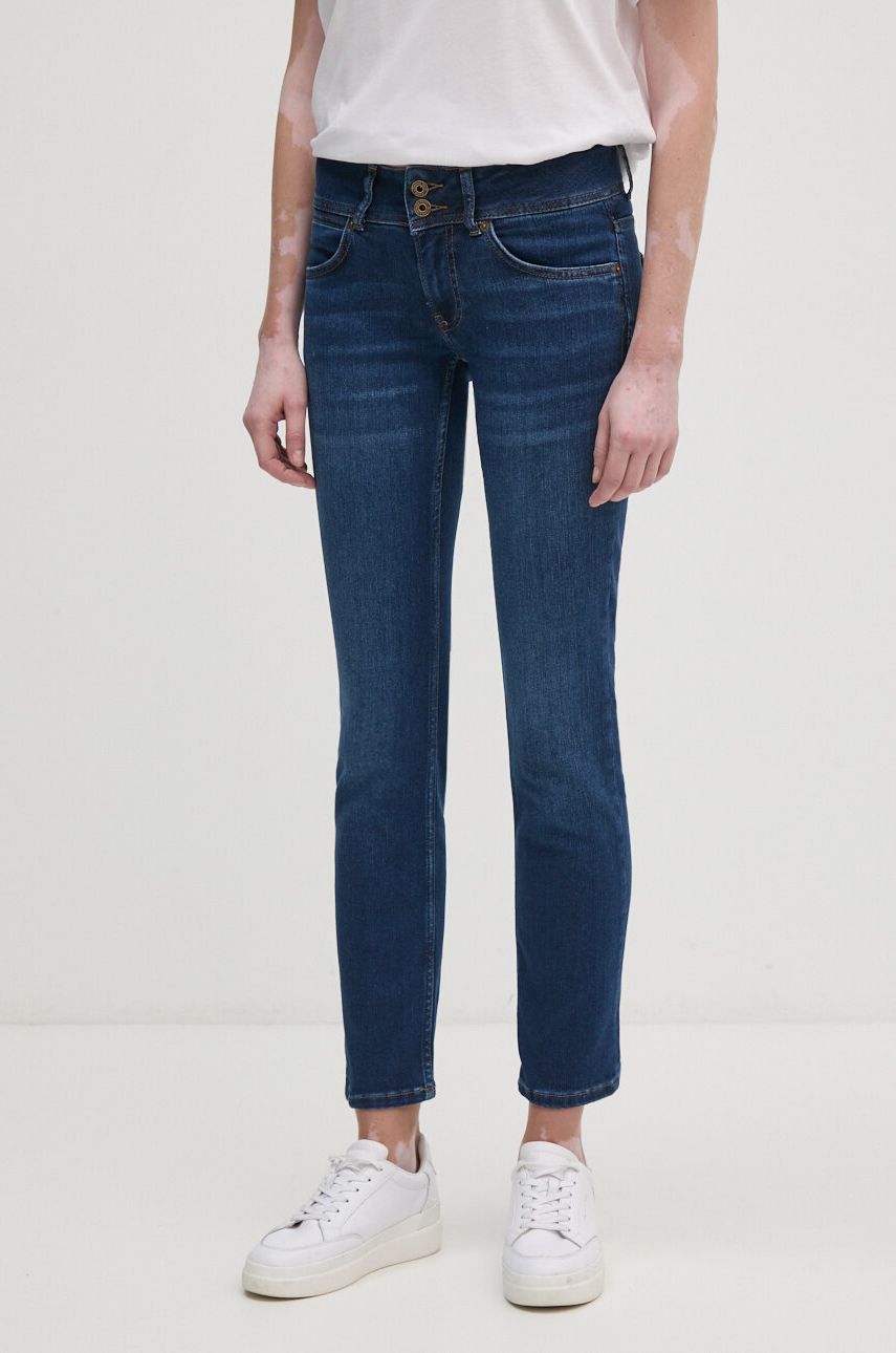 Джинси SLIM JEANS LW жіночі колір синій PL204729DP6 3