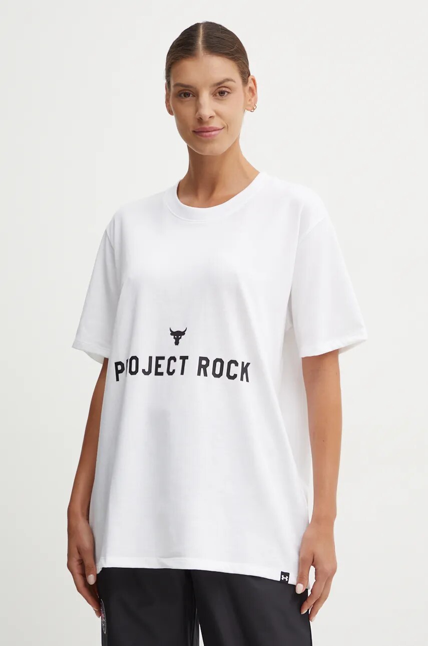 Футболка Project Rock жіноча колір білий 1386440 4