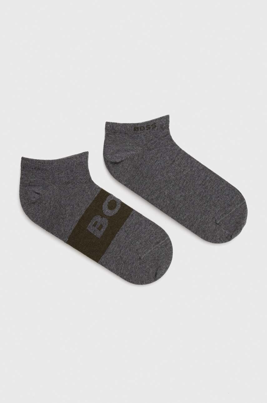Шкарпетки 2-pack чоловічі колір сірий 50467747 1