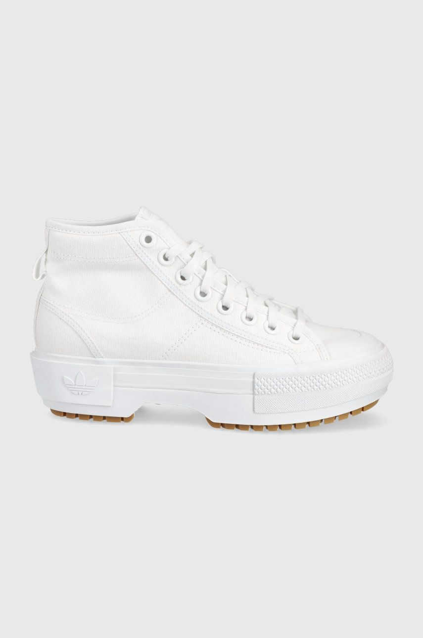 Кеди Nizza GZ8858 жіночі колір білий GZ8858-WHT/GUM3 4