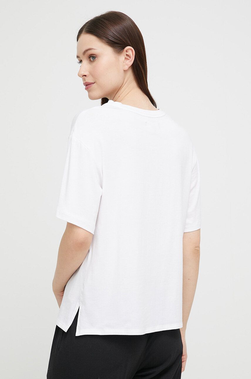 Піжамна футболка Dkny колір білий 1