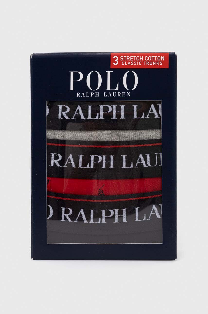 Боксери 3-pack чоловічі колір бордовий 6
