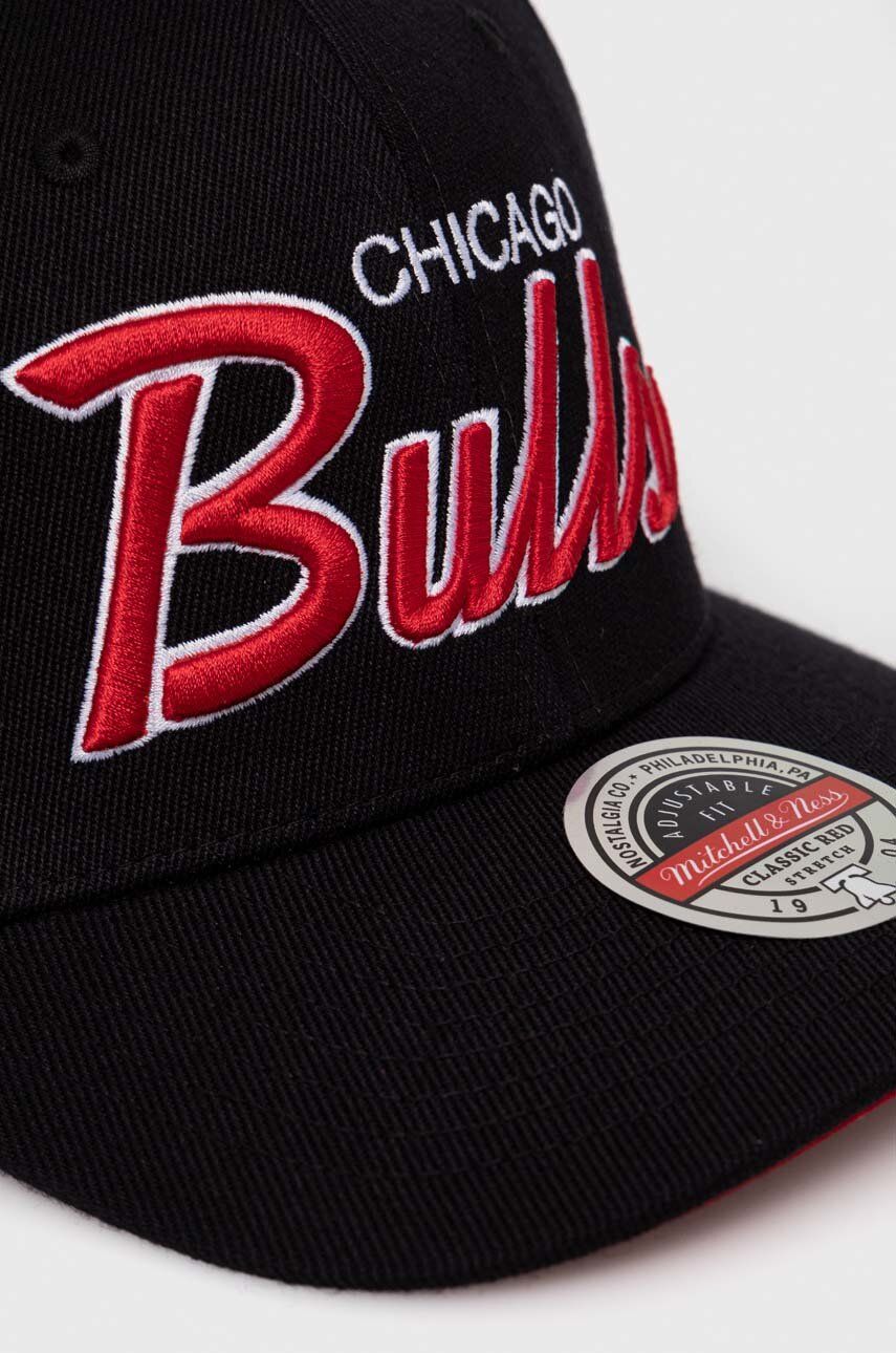 Кепка з домішкою вовни Mitchell&Ness BOSTON CELTICS колір червоний з аплікацією 0