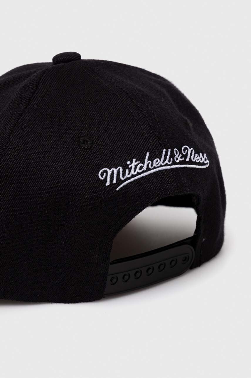 Кепка з домішкою вовни Mitchell&Ness BOSTON CELTICS колір червоний з аплікацією 1