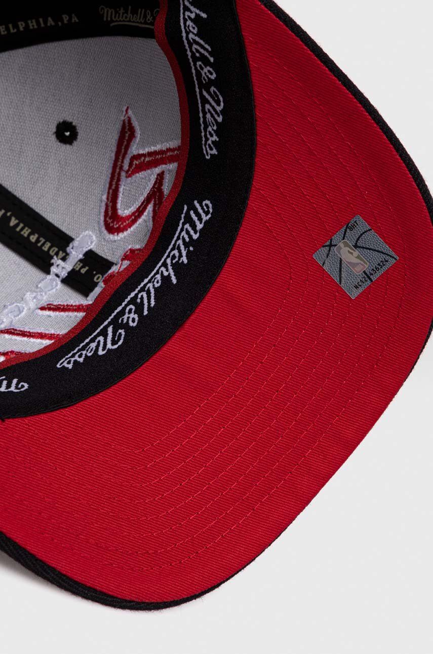 Кепка з домішкою вовни Mitchell&Ness BOSTON CELTICS колір червоний з аплікацією 2