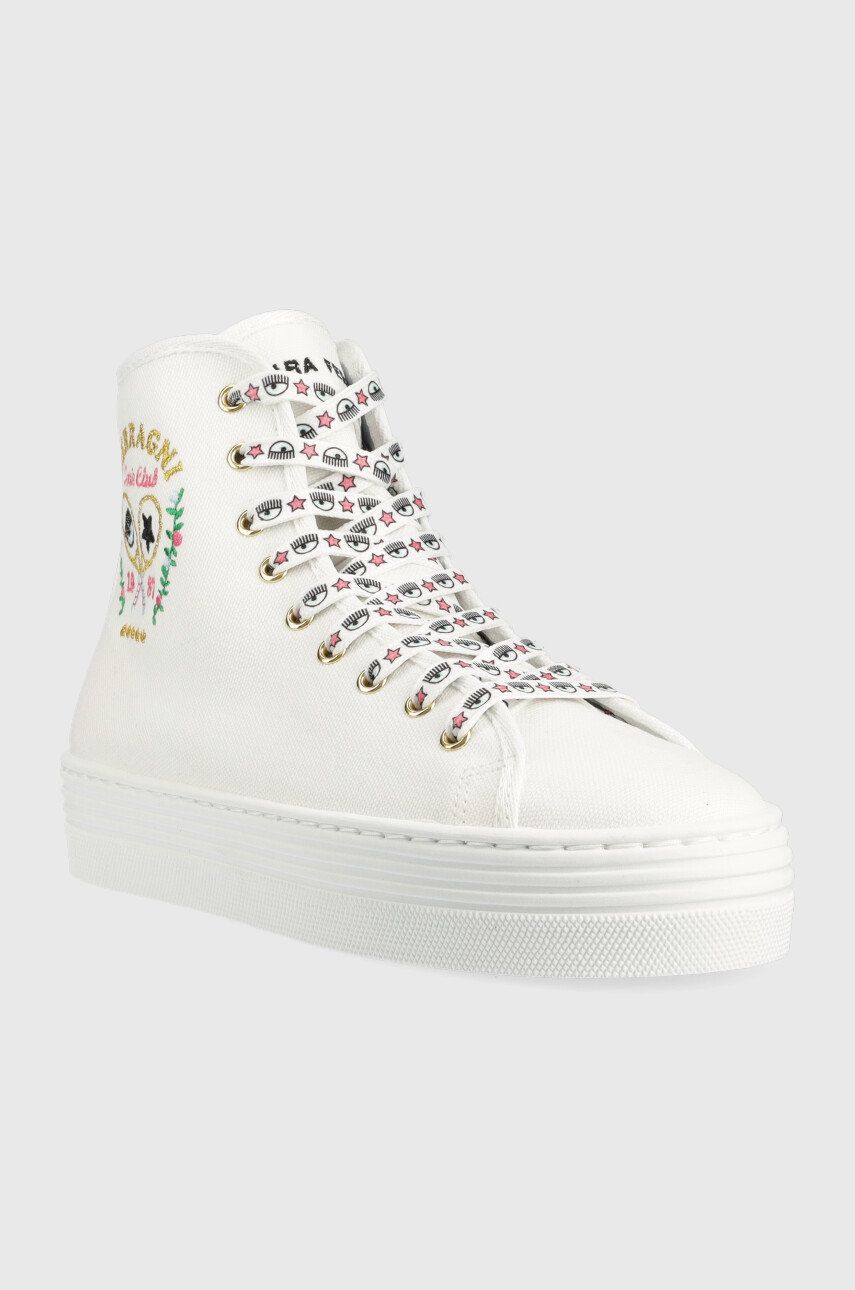 Кеди CF3123_009 жіночі колір білий CF TENNIS HIGH 0