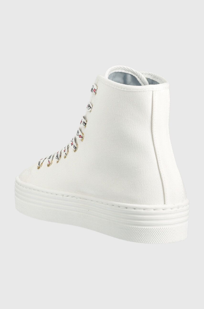 Кеди CF3123_009 жіночі колір білий CF TENNIS HIGH 1