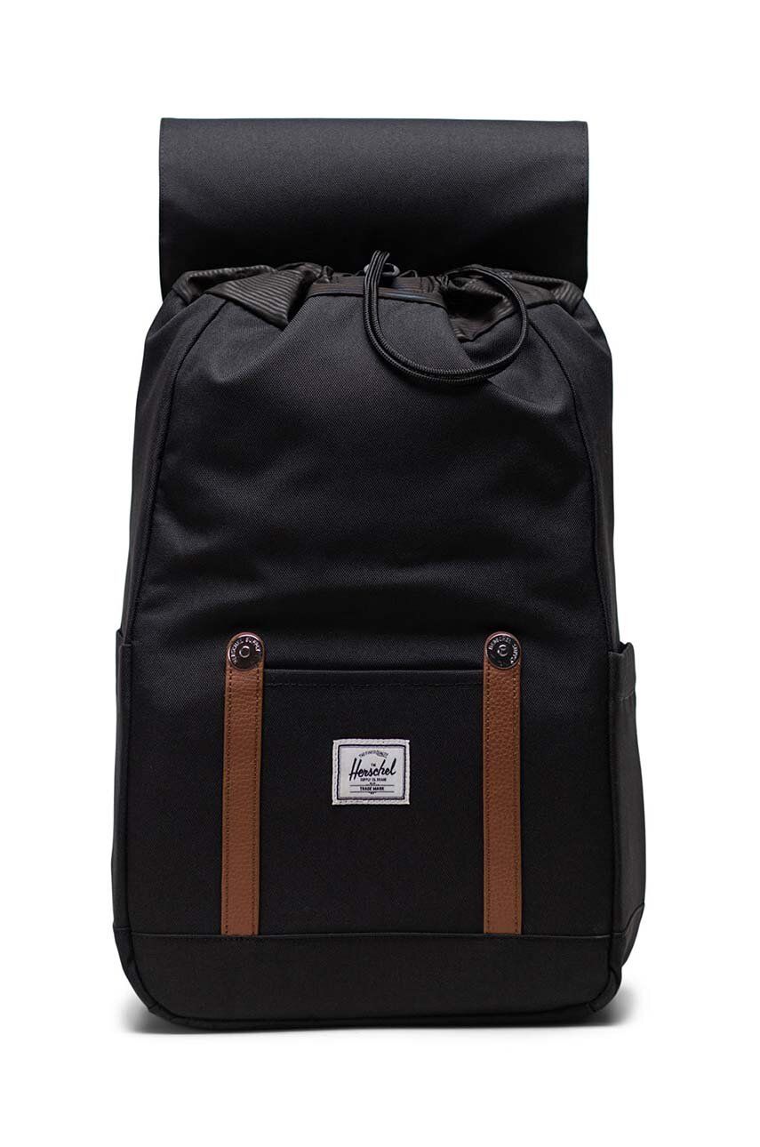 Рюкзак Retreat Small Backpack колір чорний великий однотонний 0