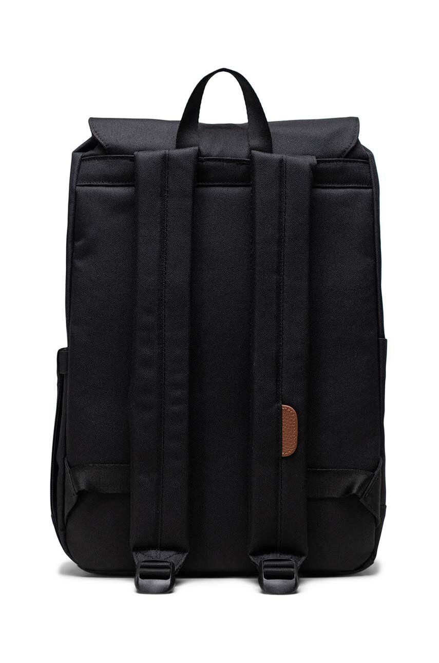 Рюкзак Retreat Small Backpack колір чорний великий однотонний 2