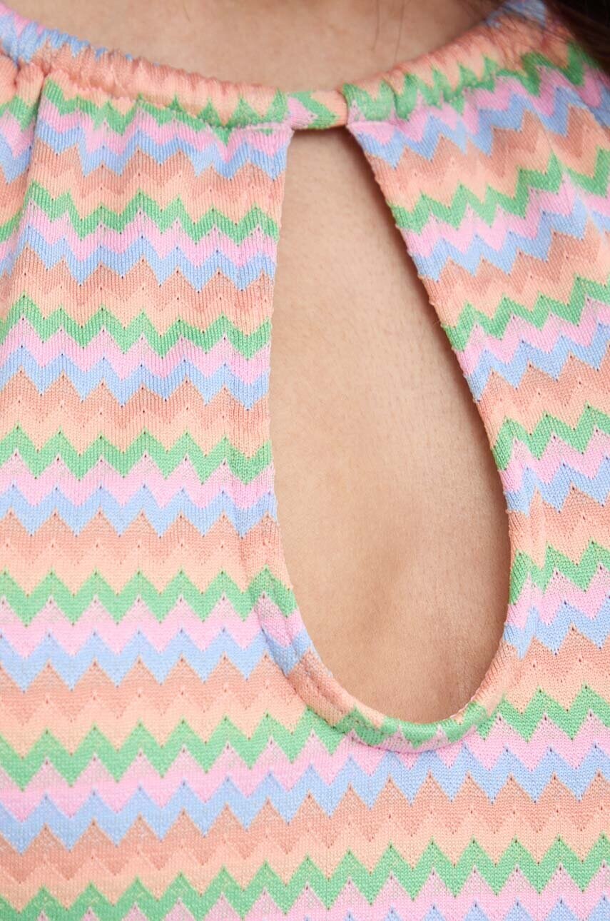 Суцільний купальник Wavy Stripe злегка ущільнена чашечка ERJX103624 2
