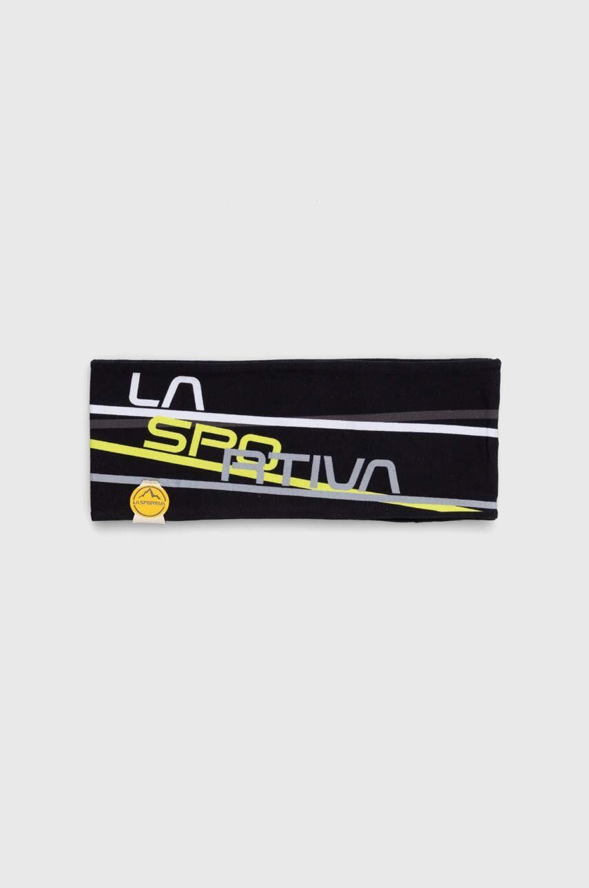 Пов'язка на голову LA Sportiva Stripe колір чорний 1
