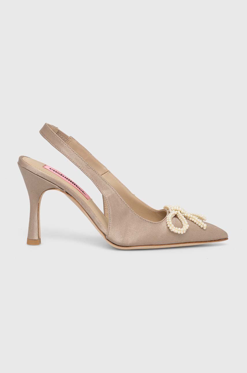 Туфлі Ayanna Satin Pearl колір коричневий 000402096 3