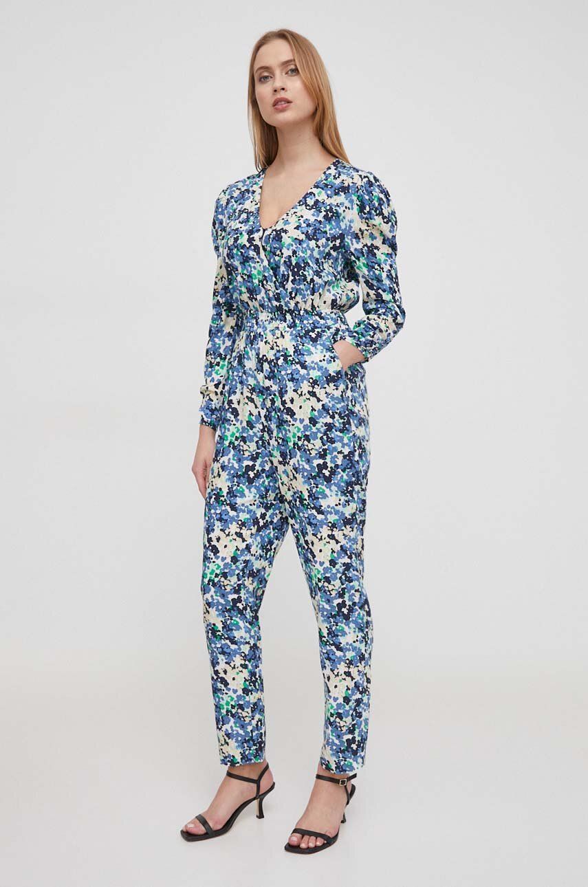 Комбінезон CASANDRA PRINT декольте трикутник PL230486 2