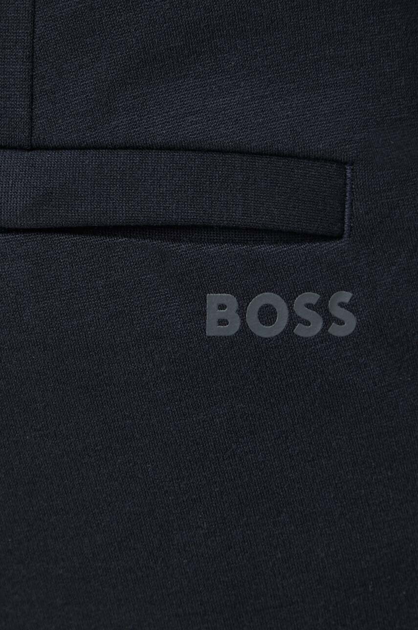 Штани Boss Green чоловічі колір синій облягаюче 2