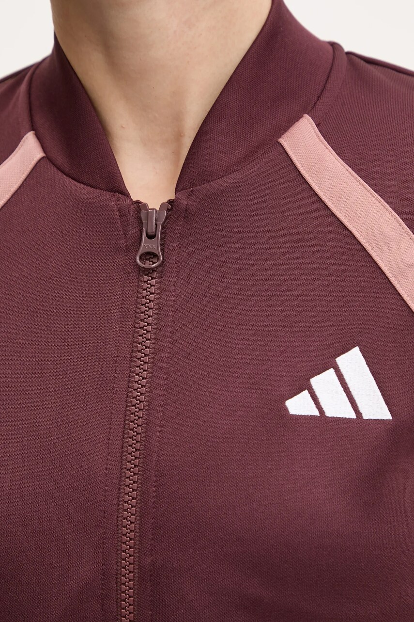 Спортивний костюм TEAMSPORT жіночий колір бордовий JF3386 5