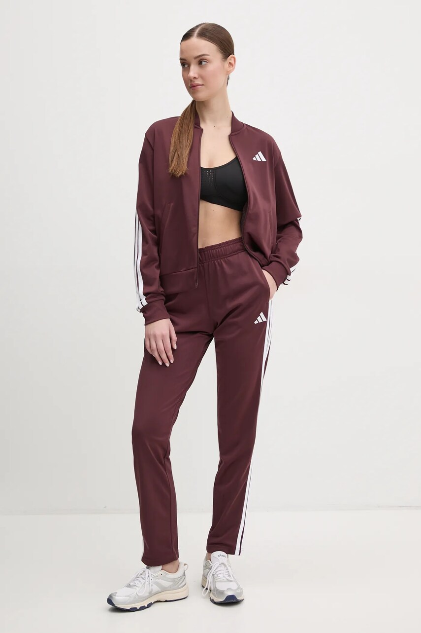 Спортивний костюм 3-Stripes жіночий колір фіолетовий JD2683 6